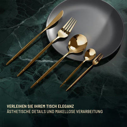 30-teiliges Premium Besteck f. 6 Personen